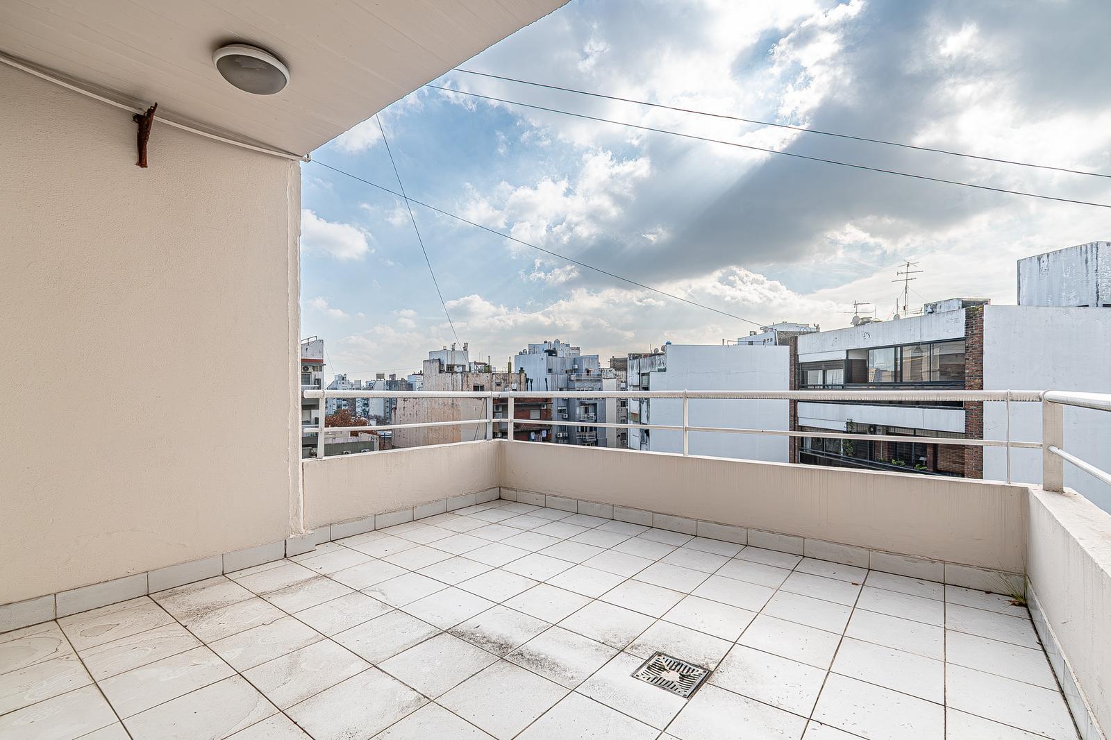 Antes, terraza